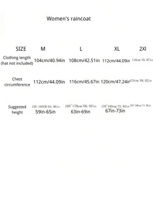 韩国雨衣可重复使用长款雨披女士单排扣防风经典大衣系腰带修身雨衣带腰带、兜帽和翻盖口袋 - 粉色 - 查看 8