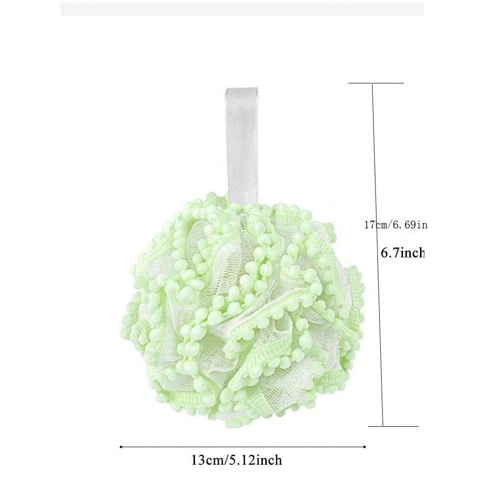 Bath Ball Shower Loofah Sponge ,Soft Mesh Ball For Body Wash Scrubber
