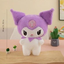 Gối nhồi bông Melody hoạt hình 30cm/11,8in Quà tặng - Hồng - Xem 9