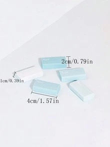 TOCHAIN 5 cục tẩy màu Macaron/gói, tối giản không để lại dấu vết, dễ xóa, ít mảnh vụn, thích hợp cho học sinh, nhân viên văn phòng, đồ dùng học tập, hoàn hảo cho ngày lễ tình nhân, tốt nghiệp, trở lại trường, ngày của mẹ, sinh nhật, giáng sinh, lễ tạ ơn, quà tặng năm mới - Một cỡ - Xem 2