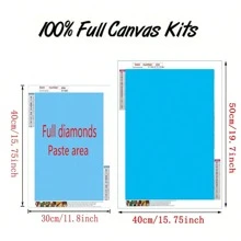 1 件爱情主题 DIY 钻石艺术绘画套装，全钻圆形合成钻石，马赛克工艺品，适合初学者，家居墙壁装饰，节日礼物，无框 - 彩色 - 查看 3