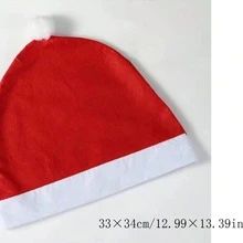 2 件圣诞汽车座椅套，带可爱圣诞帽 - 热销头枕套，用于圣诞装饰和场景布置道具 - 多色 - 查看 3