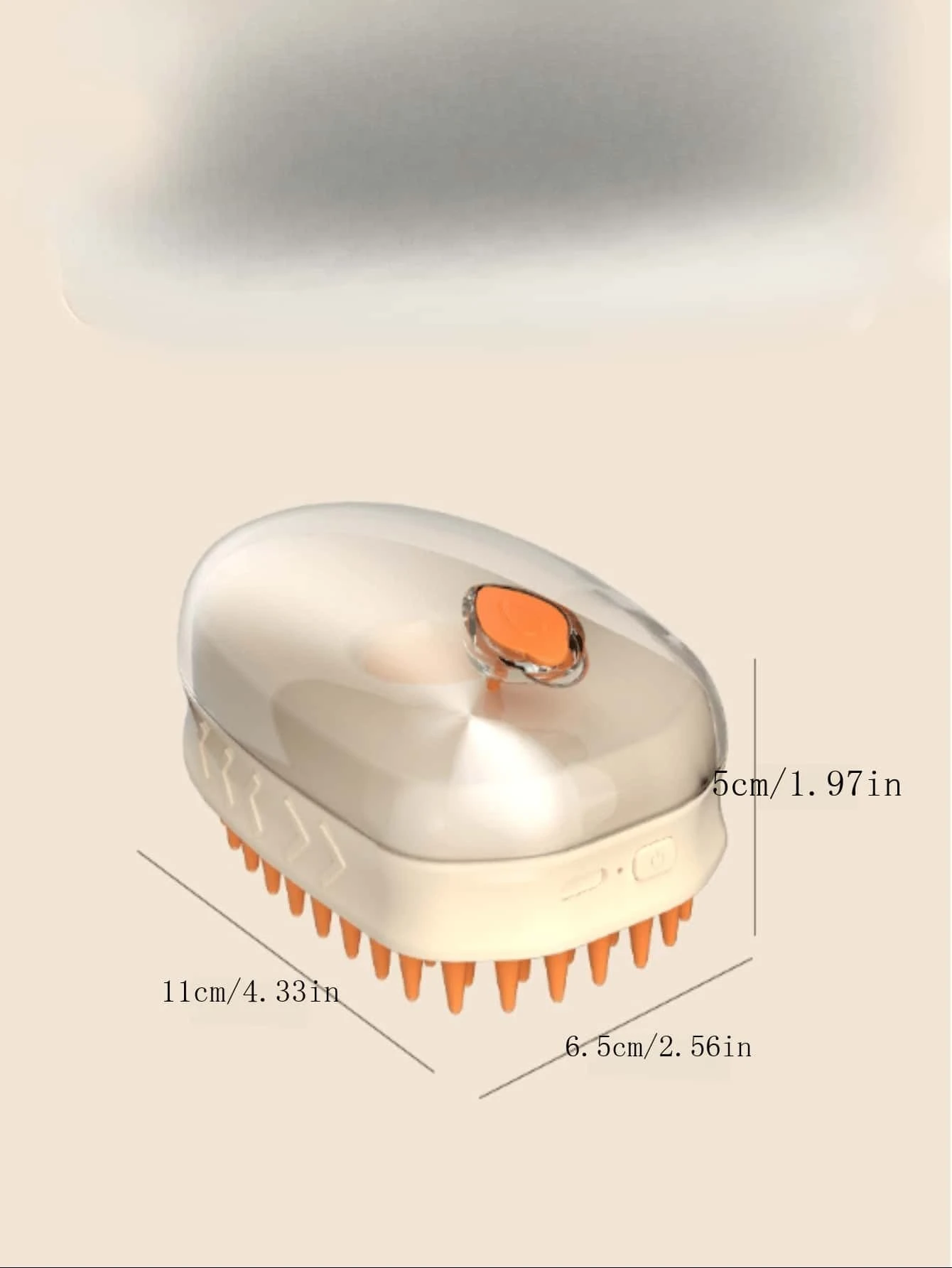 1pc Pet Grooming Massager Brush, Cat Fur Remover, Dog Deshedding Tool