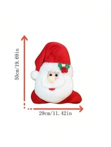 圣诞节无脸娃娃窗帘拥抱圣诞节家居装饰品 2024 圣诞节吊坠礼物圣诞派对新年快乐 - 聖誕窗簾抱 - 查看 2