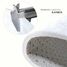 1pc Merry Christmas Pink Christmas Kitchen Rug And Mat. Pink Santa Claus, Snowman, Snowflake Non-Slip Washable Christmas Kitchen Decor, Christmas Home Decoration Winter Floor Mat, Suitable For Christmas Decor Door Mat, Bathroom, Kitchen, Living Room, Bedroom Best Gifts - Baby Pink - View 9