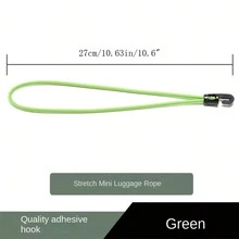 1 件装弹性迷你行李绳 4-12 毫米自行车摩托车乳胶带弹性绳 - 彩色 - 查看 5