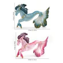 人造西方神话海马仙子场景摆件 - 彩色 - 查看 2