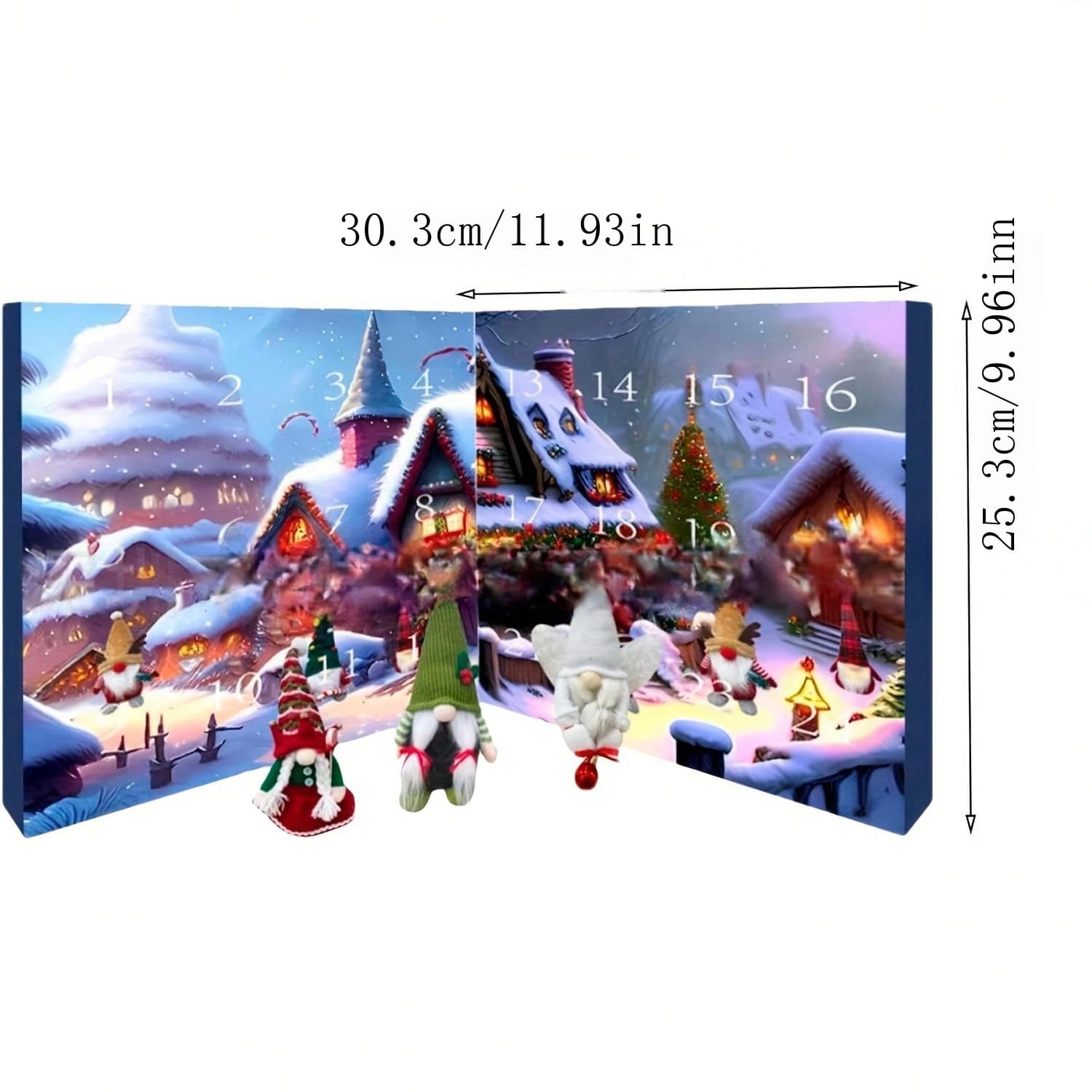2024 Christmas Gnome Advent Calendar, 24 Day Christmas Advent Calendar