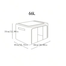 1pc 66L Transparent PVC Storage Box, Large Waterproof Home & Dorm Clothes, Quilt Organizer Box, Foldable Wardrobe Storage Bin Dress Pants Shoes Jeans Boots Skirtbedroom,Organizer,Organiser,Home Storage,White T Shirt Women,Black Pants Women,Ladies Winter Clothes,Dress,Winter Clothes For Ladies,Elegant Woman Dresses,White Shirt For Ladies,Long Sleeve,White Jumpsuit For Women,Spring Dresses For Women,Spring Outfits For Women,Spring,Spring Clothes,Minimalist,Summer Tops