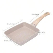 Nonstick Tamagoyaki Pan Japanese Omelette Egg Pan Rectangular Egg Roll Pan With Detachable Anti Scaling Handle For All Stove Seafood Boil
