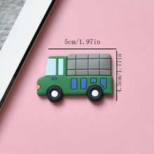 Juego de 3/6/12 unidades - Pegatinas lindas de dibujos animados de transporte para refrigerador, imanes personalizados para refrigerador para cocina y pizarras de oficina, armarios de almacenamiento y lavavajillas, decoraciones de cocina, decoración del hogar, regalos para el Día de la Madre