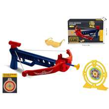 Compound Bow Toy Crossbow For Sports And Leisure Outdoor Game Archery, Interactive Parent-Child Shooting Crossbow - Red and Blue - View 2