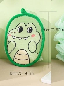 Esponja de baño suave y linda para niños, accesorios de baño para uso doméstico, bola de baño amigable con la piel