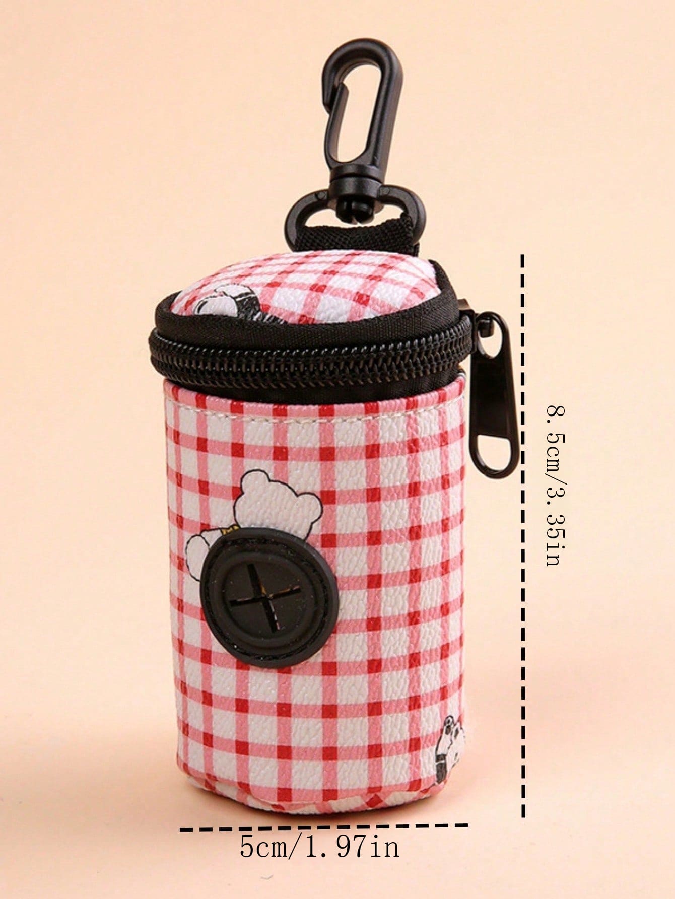 Portable Pet Waste Bag Holder, Dog Poop Bag Dispenser, Outdoor Dog