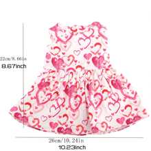 1 Set Suitable For 18 Inch Doll - Adorable Shoes, Hanger, Panties, Pink Sunglasses, Fashionable Dress, Best Gift For Little Girls