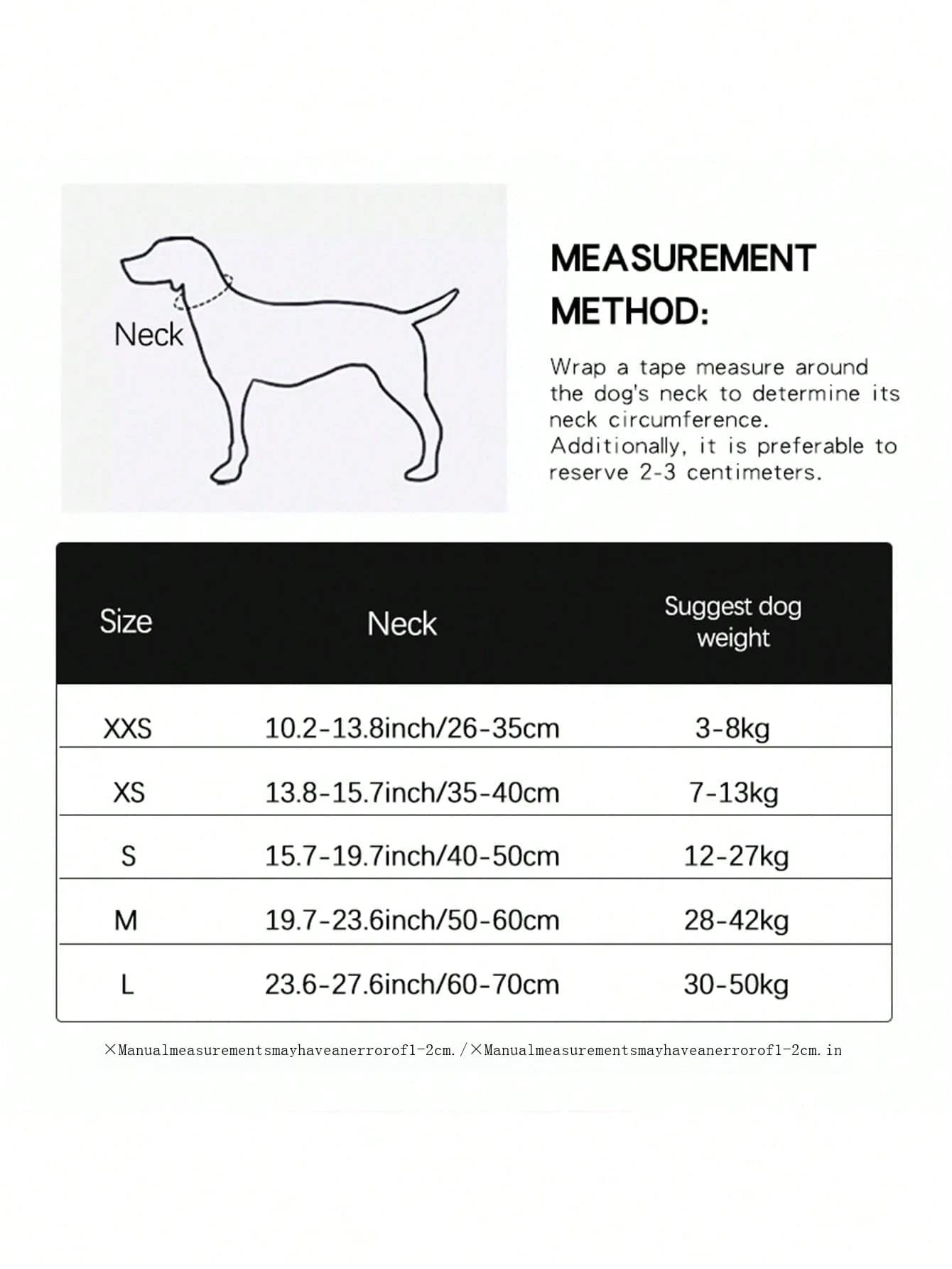 1Pc Adjustable Pet Dog Collar,EyeCatching Color Matching,Soft And