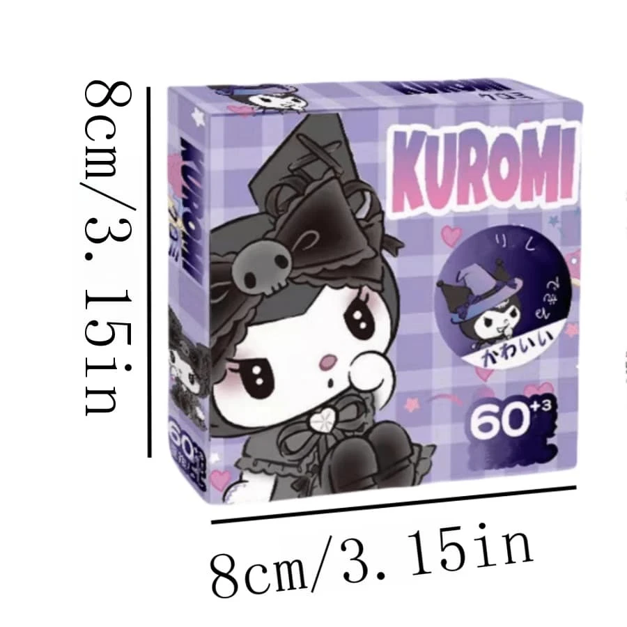 1pc Cartoon Cute HighQuality 60pcs Sticker Set, Essential For