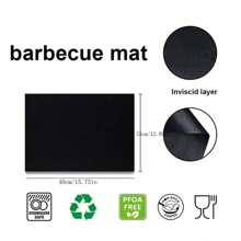 Extra Thick Non-Stick Reusable Oven Liner Mat – Heavy Duty Oven Floor Protector, Easy To Trim For Custom Fit, Electric & Gas Oven Compatible, Kitchen Accessory For Mess-Free Baking Non-Stick BBQ Grill Mat Heat Resistant Baking Reusable Barbecue Plate Cooking Grilling Sheet Liner Tools 40x33cm Back To School