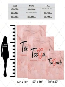 1 szt. Spersonalizowany koc z imieniem i nazwiskiem Mikołaja - koc z polaru poliestrowego, sezonowy nadruk graficzny, nadający się do prania w pralce, dziergane numery, wielofunkcyjny wystrój świąteczny, odpowiedni na kemping, do salonu, na sofę