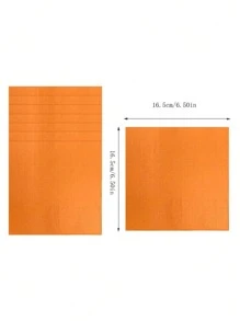 1 Paquete de 24 servilletas de color puro para fiestas, suministros de restaurante occidentales, decoraciones de papel de múltiples colores cuadradas para celebraciones festivas y reuniones familiares, campamentos, fiestas de cumpleaños, fiestas de té, bodas, regalos de cumpleaños, Día de San Valentín, fiestas en el hogar y la oficina, Acción de Gracias, artesanía fina, Día de San Patricio, Pascua, Día de la Madre, decoración del dormitorio.