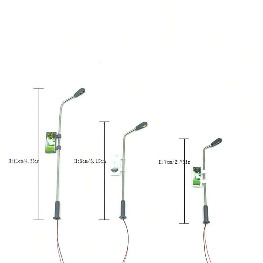 1100200 Scale Mini Led Diorama Stainless Light Architectural Metal