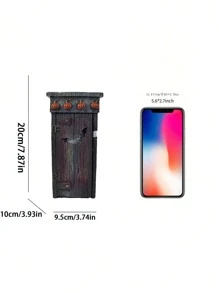 1 件木乃伊装饰万圣节 - 栩栩如生的法老树脂棺材盒，小万圣节棺材，棺材装饰，办公室，客厅，游乐园与恐怖背景装饰品最佳礼物 - 彩色 - 查看 3