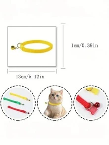 Vòng cổ chuông mèo Giáng sinh, Nhiều màu sắc, Phụ kiện cho thú cưng - Nhiều màu - Xem 5