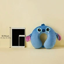 Miniso Almohada en forma de U con peluche de Lilo y Stitch de , suave y cómoda (Stitch) - Unitalla - Ver 6