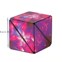 魔方减压玩具，休闲日常玩具 - 彩色 - 查看 2