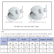 PET FANG FANG 1 chiếc giường mèo hoạt hình hình con cá khép kín, thích hợp cho chó và mèo nhỏ, thảm cho thú cưng Four Seasons - Nhiều màu - Xem 2