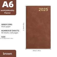 1 Sổ Lịch Năm 2025, Kế Hoạch Hàng Ngày 365 Ngày, Sổ Tay Lịch Này, Sổ Tay In Thẻ Tự Kỷ Luật, Sổ Tay Hiệu Quả Công Việc Phụ - Nhiều màu - Xem 2