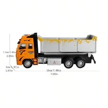 儿童汽车收藏摆件消防车云梯车军事火箭车城市工程车1：38大尺寸起重机城市翻斗车汽车玩具