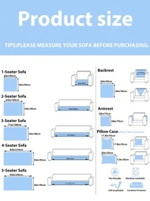 1pc Comfortable Velvet Sofa Cover With Leaf Pattern,Minimalist Style Household Decoration Protect - Multicolor - View 3