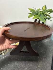 可折叠沙发扶手托盘桌，适合懒散的人 - 復古色 - 查看 1