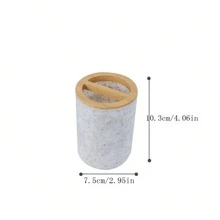 1 套，4 件仿大理石浴室套装，北欧现代简约设计，优雅大方，1 套包括乳液分配器、漱口杯、肥皂盒、牙刷和牙膏架家居浴室装饰浴室配件浴室收纳秋季装饰返校收纳