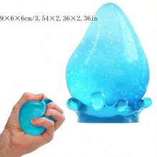 MINKOJA 1/2/4pcs Squeeze Ball Stress Relief Toys With Base, Random Colors, Suitable As Gift Filler - Multicolor - View 12