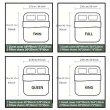 3 件套情人节玫瑰花卉印花床上用品套装，包括 2 件枕套 + 1 件羽绒被套（无填充物） - 彩色 - 查看 2