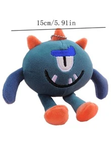 Mặt dây chuyền túi búp bê sang trọng Con quái vật nhỏ xấu xí nhưng dễ thương - Nhiều màu - Xem 2