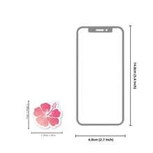 30 张粉色牡丹花贴纸，防水 PVC 贴纸套装，可用于相册、书籍、笔记本、房间、行李箱、水瓶上的 DIY 装饰 - 青檸色 - 查看 3