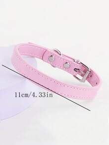 1 chiếc Vòng cổ cho chó Vòng cổ cho chó nhỏ Vòng cổ cho mèo Vòng cổ cho chó Vòng cổ cho chó - Hồng - Xem 1