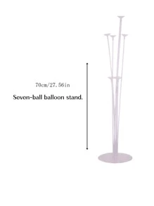 2/4/6 Sets Reusable Clear Balloon Holders - Ideal For Celebrations And Events (Balloons Not Included) - Balloon Stand Kit - View 2