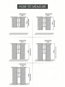 Bedroom Hollow Curtain Gauze Curtain 1PC Japanese Artistic Style Living Room - Multicolor - View 2