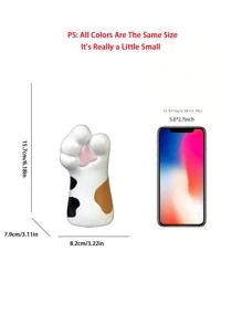 1 件情人节可爱猫爪花瓶 - 送给猫爱好者的完美猫礼物，送给女性的鲜花和猫爱好者的礼物。非常适合家居装饰、办公室、书架和电视柜。送给女性的甜蜜猫咪礼物和送给女性的猫爱好者礼物。送给女性的贴心猫妈妈礼物和送给植物爱好者的礼物