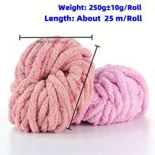 250g Softex Chenille Yarn - High Quality Polyester Fiber, Textured Yarn, Suitable For Knitting, Crocheting, DIY Crafts, Home Decor - Multiple Colors, Great For Making Cozy Hats, Scarves, Blankets, Bags