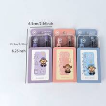 7-Piece Drawing Instruments Set Including Protractor, Ruler, Triangle Ruler, Compass - Random Delivery, For Student Use - Sets - View 2