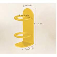 Wall-Mounted Electric Toothbrush Holder Holder Punch-Free Razor Holder Storage Shelf Toothbrush Organizer Bathroom Accessories - Multicolor - View 6