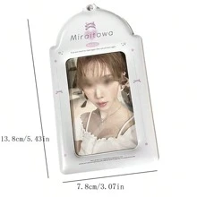 حامل بطاقة الصور بشكل فيونكة، يمكن استخدامه كيشان أو كتعليق على الحقيبة، مناسب كتعليق للهاتف المحمول، حفظ صور الهوية أو النجوم، كتعليق على مرآة السيارة، هدايا للطلاب والأعياد والأعياد الميلادية، أساسي لمحبي الأنمي - مقاس واحد يناسب الجميع - مشاهدة 6