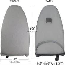 Ironing Gloves With Rings, Hanging Clothing Ironing Machine Board, Vertical Ironing Machine, Steam Resistant Gloves, Heat-Resistant Clothing Steam Engine Gloves (Gray)