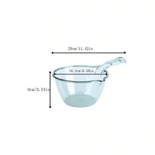 2pcs Durable Plastic Ladles - Large Capacity, Long Handle, Shatterproof Plastic Spoons, Suitable For Kitchen And Dining - 2 Pieces In Random Colors - View 3