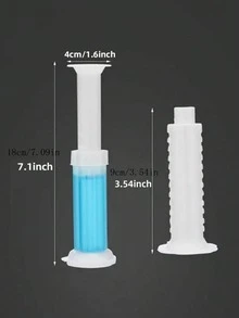 3 件装马桶清洁剂 | 清新花香凝胶密封 | 带有清新空气香味，去除水垢和污渍 | 除臭清洁 - 彩色 - 查看 2